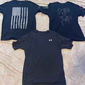 NWOT Men’s Black American Tshirts. Size Large.